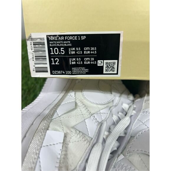 Size 10.5 -‎ Nike Billie Eilish x Air Force 1 Low Triple White OG all main image 4
